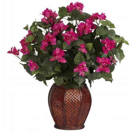 DARE2DECOR Bougainvillea with Vase Silk Plant DA408488